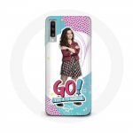 Coque pour Samsung Galaxy A70 Poursuis Tes R&ecirc;ves Zoe Caleti&aacute;n Go! Vive a tu manera