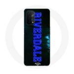 Coque pour Oppo A74 Riverdale S&eacute;rie Logo bleu