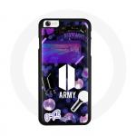 Coque pour Iphone 4 Bangtan Sonyeondan BTS Logo Army Bomb Lightstick