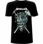 Vintage 1981 Thrash Metal Band istorija Juokingi juodi unisex mar&scaron;kinėliai S