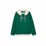 Adidas Originals Trefoil Daugia spalvų gobtuvas Vyri&scaron;ki gobtuvai Tamsiai žalias HY7222 L