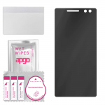 apgo Privacy Matte Hybrid protective glass compatible with Doogee BL1200 Pro, flexible nano glass, great replacement for tempered glass, scratch-resis
