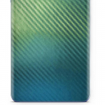 apgo Protective Skin Sticker for the back compatible with Vivo Y78m t1, Wrap Film, Foil, Vinyl - Pattern Carbon Chameleon CAKA1