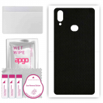 apgo Protective Skin Sticker for the back compatible with Samsung Galaxy M10s, Wrap Film, Foil, Vinyl - Pattern Matrix
