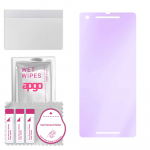 apgo Anti-Blue 9H Hybrid protective glass compatible with Google Pixel 2, flexible nano glass, great replacement for tempered glass, scratch-resistant