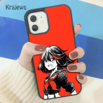 Krajews Anime Kill La Kill mink&scaron;tas telefono dėklo dangtelis skirtas iPhone 14 5 SE 6s 7 8 plus X XR XS 11 12 13 pro max Samsung S21 S22 ultra iPhone 6plus