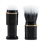 Kelioninio dydžio i&scaron;traukiamas ne&scaron;iojamas makiažo &scaron;epetėlis lūpų dažų stilius Premium Stipple Brush skaistalų &scaron;epetėlis mai&scaron;ymo &scaron;epetėlis veido &scaron;epetėlis One Size juoda