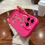 N71 Black Gold Snake Soft Angel Eyes telefono dėklai, skirti iPhone 15 14 12 11 Pro Max 13 mini 7 8 6S Plus XS Max XR SE smūgiams atsparus buferio dangtelis for iPhone 12 Pro