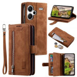 Skirtas &bdquo;Xiaomi Redmi Note 13 Pro+ 5G Case 9&ldquo; kortelių lizdų stovui, odiniam retro telefono dangteliui