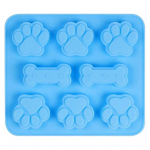 Desertinių formų kar&scaron;čiui atsparūs maisto produktai, BPA, nepridegantys &scaron;unų letenos formos pyragaičiai &scaron;okolado formos virtuvės reikmenys geltona