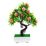 1vnt Dirbtinių gėlių vaisių medis Miniascape restoranas Namų stalo bonsai dekoras 5