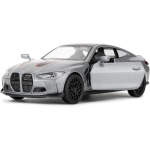 1/36 BMW M4 CSL Modelis Lydinio Žaislinis Automobilis su Atitraukimo Funkcija, Tinkamas Kolekcionavimui ir Dekoravimui Modelis Žaislai, Automobilių Dovanos Berniukams ir Mergaitėms (Pilka) pilka spalva