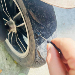 20 vnt Automobilių motociklų vakuuminių padangų taisymo nagai sunkvežimių motorolerių dviračių padangų pradūrimo taisymo įrankiai, guminiai nagai, padangų priedai