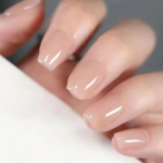 Klasikiniai rudens žiemos nude dirbtiniai nagai &ndash; 24 Count Boxed Nail Art. 302 glue type