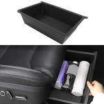 Tesla Model X po sėdyne laikymo dėžė, organizatorius, TPE + ABS po sėdyne stalčius, padėklas, Model X interjero priedai CHINA