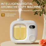 I&scaron;manusis laiko aromaterapinis purk&scaron;tuvas, USB įkraunamas sieninis eterinių aliejų kvepalų purk&scaron;tuvas miegamajam, vonios kambariui, biurui, Kalėdoms, Intelligent aromatherapy machine (digital display)