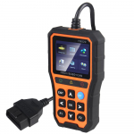 Baterijos veikimo laiko patikrinimas ir įvertinimas Automobilių diagnostikos skaitytuvas OBD2 skaitytuvas Profesionalus OBD2 variklio kodo skaitytuvas raudona
