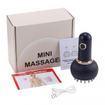 Electric Intelligent Meridian Brush Massager Household Scraping Device Red Light Therapy Hot Compress Smart 9 levels Massage