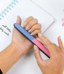 Stylo manucure - Non sp&eacute;cifi&eacute; - Non sp&eacute;cifi&eacute; - 2 limes &agrave; ongles - Polisseur int&eacute;gr&eacute; - Taille 16,5 cm
