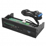 Kompiuterio vidinis kortelių skaitytuvas USB 3.0 prievadas M2 SD MS XD CF TF kortelės prietaisų skydelis priekinis skydelis
