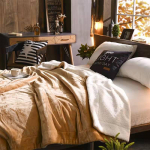 Dviejų sluoksnių koralų vilnos žiemos antklodė su ėriuko vilna - 50 x60 flanelinė kompozicinė antklodė. 70*1cm