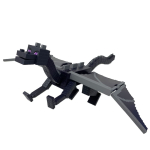 Minecraft Enderio drakonas pozuojantis DIDELĖ figūrėlė 26 cm Judanti Tiksliai Atkurta Didelio Dydžio Oficiali Prekė Apytiksl. black