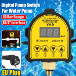 220V 10 barų G1/4 automatinio elektroninio skaitmeninio ekrano slėgio valdiklio jungiklis alyvos vandens siurblio oro kompresoriui