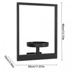 Nuotraukų rėmelis Sieninis augalų laikiklis Nuotraukų rėmelis Augalų laikiklis, Metalinės lango lentynos augalams, Augalų rėmeliai Sienų dekoras namų ekspozicijai