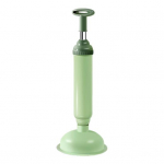 Auk&scaron;to slėgio silikoninis tualeto stūmoklinis siurblys nuo užsikim&scaron;imo, kanalizacijos valikliai, galingas siurbtukas, teleskopinė rankena, tualeto užsikim&scaron;imo &scaron;alinimo priemonė žalia