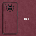 Prabangus odinis dėklas, skirtas Huawei Nova 8i 8 i 9 SE 10 Pro galinio dangtelio silikono apsauginis telefono dėklas For Honor 50 Lite 50 Pro Coque Nova 8i