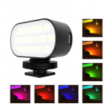 Rgb Led Vaizdo Papildomas Ap&scaron;vietimas 16 Lempos Karoliukų 750mah 7 Spalvų Reguliuojamas Ap&scaron;vietimas Fotografija Foto Tipas-c RGB colorful models (PU564B)