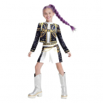 Pop Dainininkų Cosplay Kostiumas Sceninis Pasirodymo Drabužis Mergaičių &Scaron;okių Trupei Apranga Vaikams Helovino Karnavalo Kostiumų Vakarėlio Persirengimas 160cm E