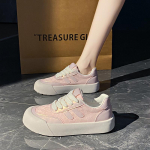 CRLAYDK 2024 Naujos Mados Moteri&scaron;ki Platforminiai Riedlenčių Batai Mieli &Scaron;niūruojami Sportbačiai Moteriai Kasdieniai Teniso Žemo Aulo Batai Plok&scaron;čiapadžiai Ėjimui 40