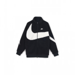 Nike &bdquo;Big Swoosh&ldquo; apverčiama &bdquo;Boa&ldquo; striukė, juoda vyri&scaron;ki vir&scaron;utiniai drabužiai BQ6546-011 XXL
