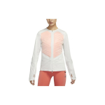 Nike lengvas pūkinis striukė su apsauga nuo vėjo moteri&scaron;ka vir&scaron;utinė apranga Sail-White Atomic-Orange DD6420-133 L
