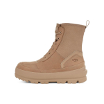 UGG Odiniai Minimalistiniai Laisvalaikio Vidurio Blauzdos Batai Moteri&scaron;ki Batai Smėlio spalvos 1143833-SAN 36