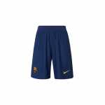 Nike Barcelona Klubo Žaidėjo Versijos Logotipo Ra&scaron;to Dryžuotos Laisvalaikio Sportinės Futbolo Kelnės Vyri&scaron;kos apatinės dalys Mėlynos CD4204-455 M