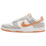 Nike Dunk Low Madingi Universalūs Žemi Kateboardo Batai Vyri&scaron;ki Sportbačiai Pilki Oranžiniai HF5441-110 42.5