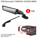 Motociklo veidrodėlis YAMAHA YZF R1S R125 R15 Kawasaki Modifikuoti Moto Veidrodėlio Priedai Honda CBR600rr Galinio vaizdo veidrodėlis