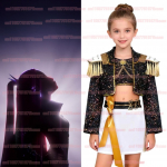 Anime Idol Vaikų Mergaitės Kpop Demonų Medžiotojai Rumi Zoey Mira Cosplay Pilnas Kostiumų Rinkinys Kostiumas Scenos Pasirodymui Vaikų Helovino Vakarėliui kids 120cm