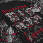 Shingeki No Kyojin Mar&scaron;kinėliai Ataka prie&scaron; Titanus Levi Mar&scaron;kinėliai Anime Aot Manga Visų Dydžių XL