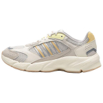 Adidas CRAZYCHAOS Neslystantys Atsparūs Dilimui Žemi Bėgimo Bateliai Moteri&scaron;ki Smėlio Spalvos Geltoni Sportbačiai JP8051 36