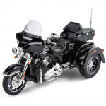 1/9 Harley Davidson TRI GLIDE ULTRA prabangus triratis lydinio liejimo modelis motociklas garsas ir &scaron;viesa kolekcija dekoracija dovanų DĖŽUTĖ juoda