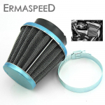 Motociklo oro filtras 35mm 39mm 48mm 50mm 52mm 54mm 60mm Universalus užspaudžiamas oro valytuvo filtro sistema motociklui, purviniam motociklui 35mm