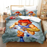 Thundercats Patalynės Komplektas Viengulis Twin Pilnas Queen King Dydžio Lovos Komplektas Suaugusių Berniukų Miegamojo Antklodės Užvalkalų Rinkiniai 3D Spausdinimo Anime Paklodės Rinkinys AU Single(140*210cm)3pcs