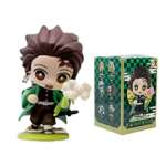 Demon Slayer Tanjiro Kamado Nezuko anime animacinis personažas aklas dėžutė kūrybingas individualizuotas statulos modelis ornamentas staigmena dovanų dėžutė