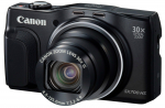 Canon PowerShot SX700 HS Skaitmeninis 30x optinio priartinimo fotoaparatas, Juodas, Priartinimas, PSSX700HS(BK) juoda