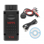 MPPS V18 ECU lustų derinimo įrankis + Multiboot Tricore adapterio laidas V18 ECU programuotojas atrakinta versija MPPS V18 ECU lustų skaitytuvas įrankis