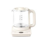 Hervidor de agua el&eacute;ctrico multifuncional de vidrio para t&eacute; y oficina autom&aacute;tico white