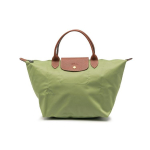 LONGCHAMP Le Pliage Poliamido Koldūno Formos Rankinė Vidutinio Dydžio Moteri&scaron;ka Žalia One Size žalia